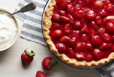 No-Bake Fresh Strawberry Pie