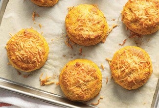 Pumpkin Cheddar Biscuits