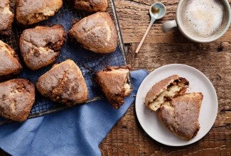 Cinnamon Smear Scones