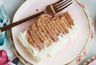 Rhubarb Icebox Cake