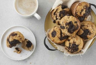 Malted Banana Muffins