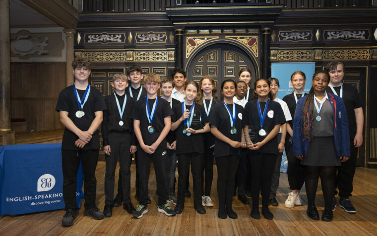 The finalists of the ESU's Performing Shakespeare Competition 2023