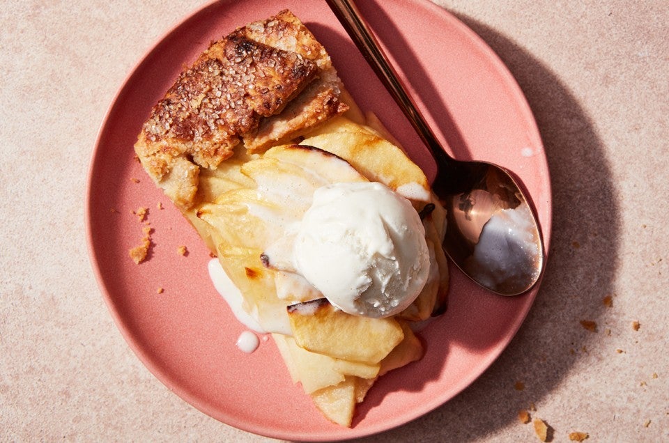 Apple Butter Apple Galette - select to zoom