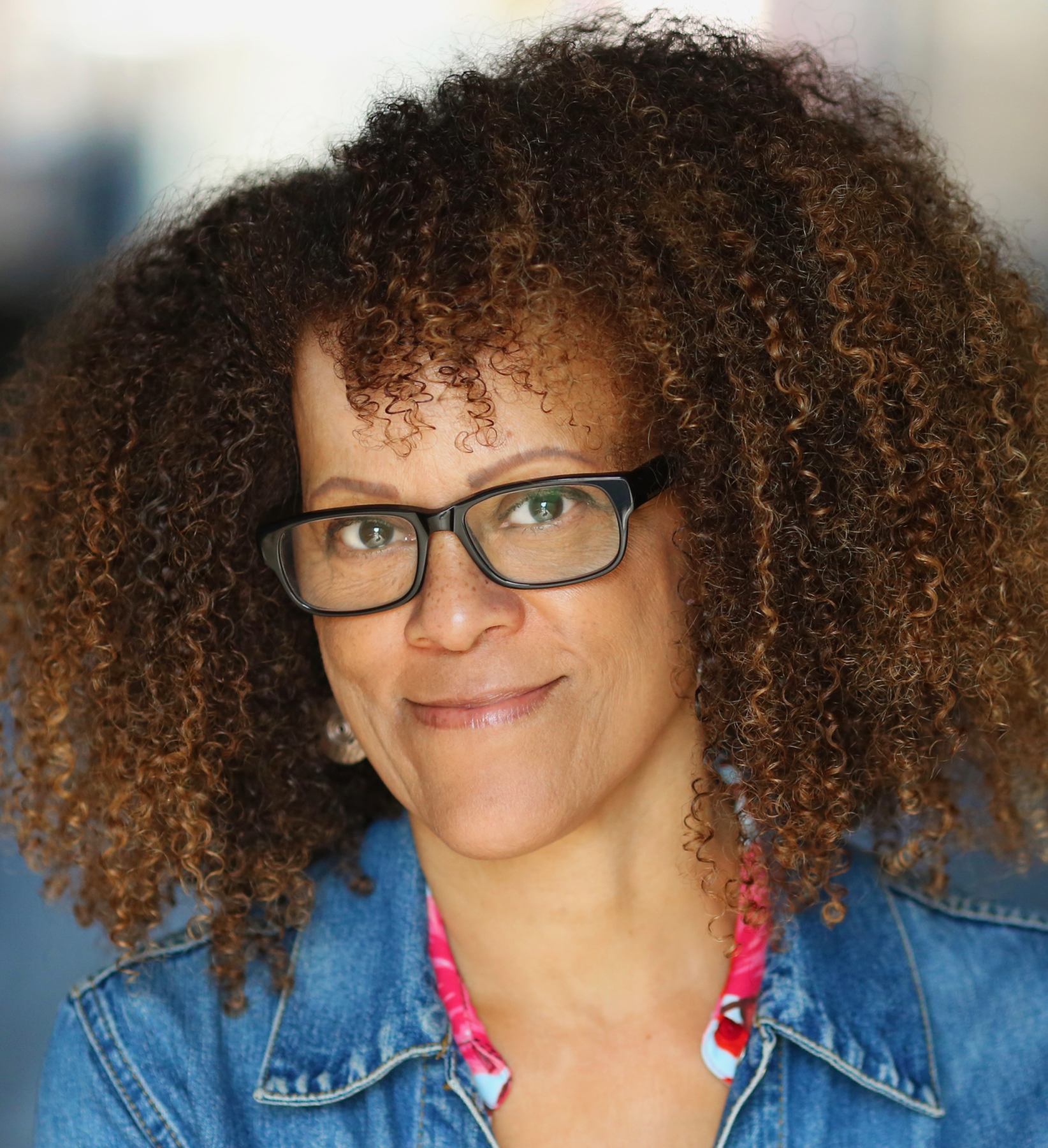 Bernardine Evaristo posing for a picture