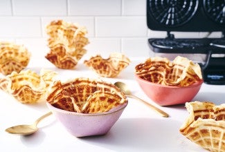 Homemade Waffle Cones 