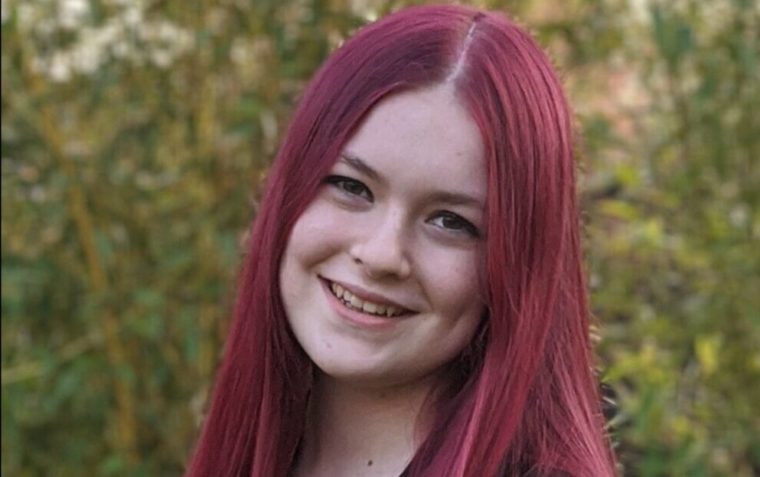 A photograph of Caitlin