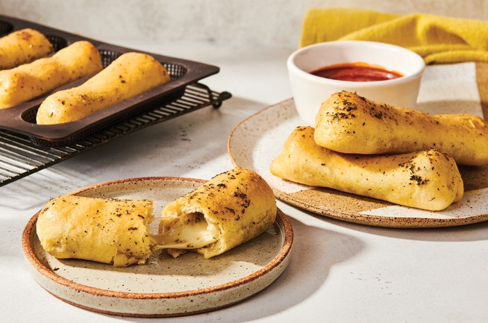 Cheese-Stuffed Breadsticks  - select to zoom