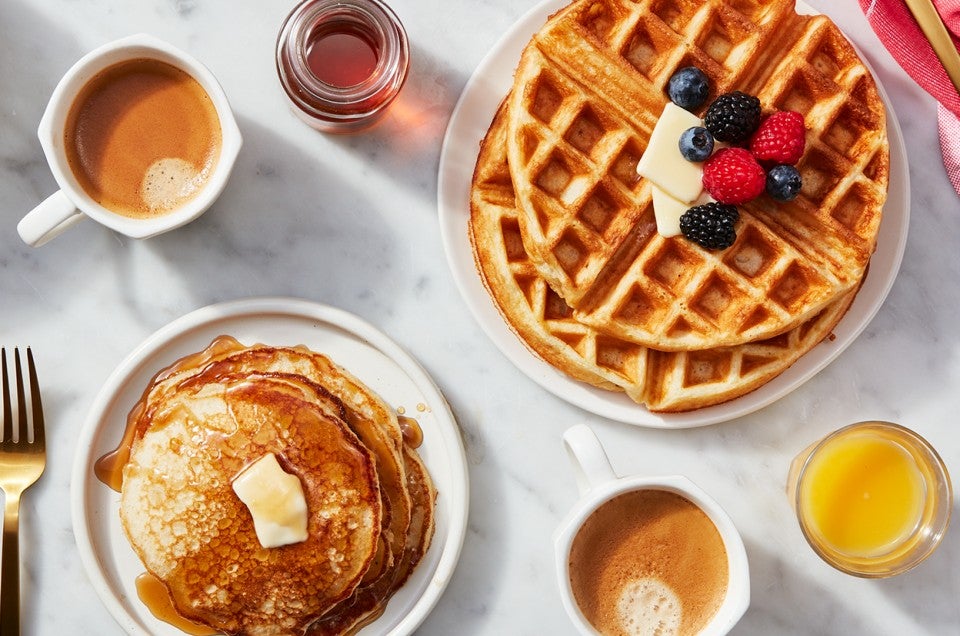 Classic Sourdough Pancakes or Waffles - select to zoom