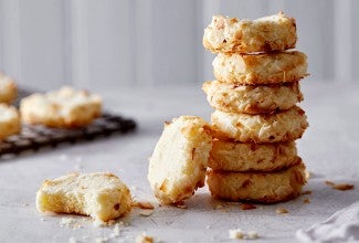 Gluten-Free Coconut Flour Shortbread Cookies