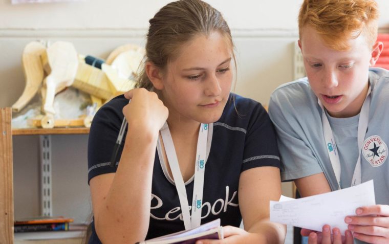 Students participating in Debate Academy