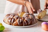 Easter Bread Wreath