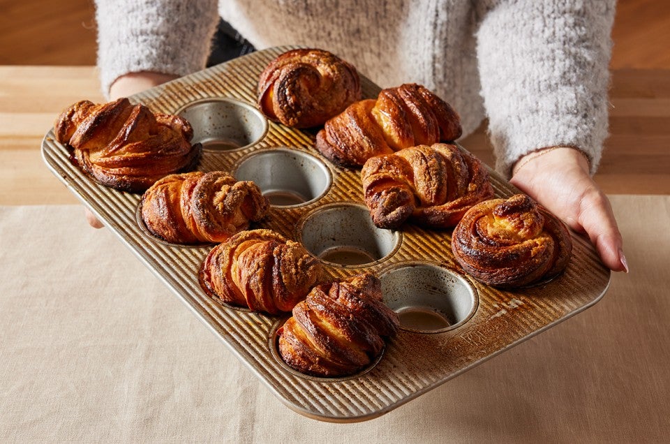 Faux-Laminated Maple Brioche Buns  - select to zoom