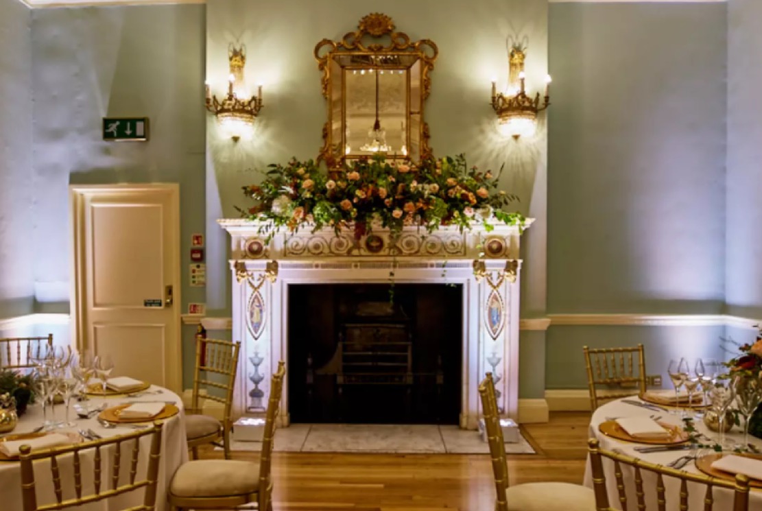 Open House London | Dartmouth House | Robert Adam frieplace
