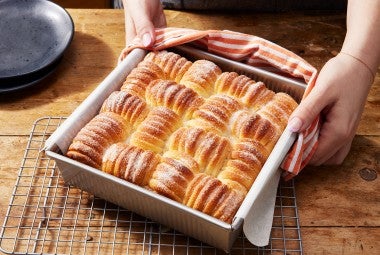 Frangipane and Fruit-Filled Wool Rolls 