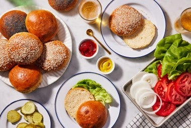 Gluten-Free Hamburger Buns