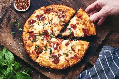 Gluten-Free Pan Pizza