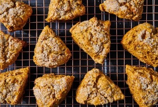 Harvest Pumpkin Scones 