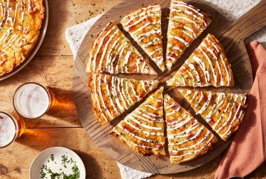 Loaded Baked Potato Pizza 