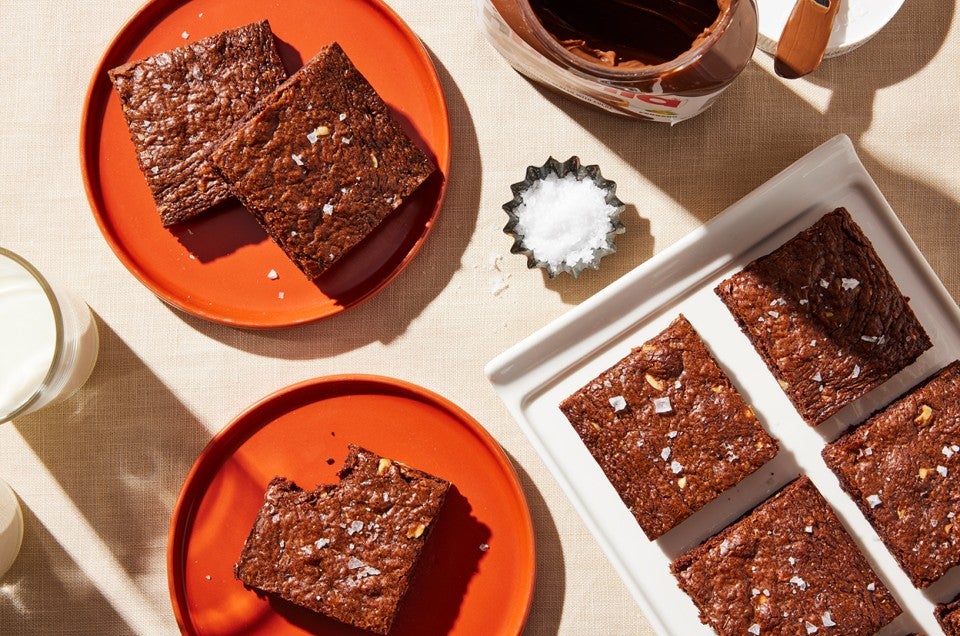 Nutella Brownies  - select to zoom