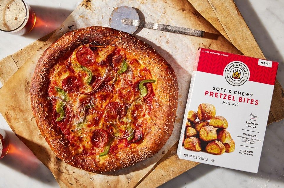 Pretzel Pizza Crust  - select to zoom