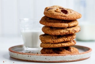 Rye Chocolate Chip Cookies