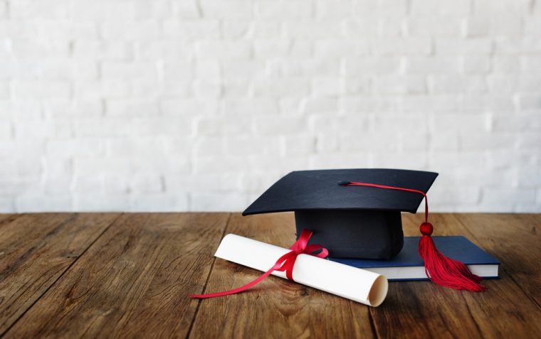 A picture of mortarboard.