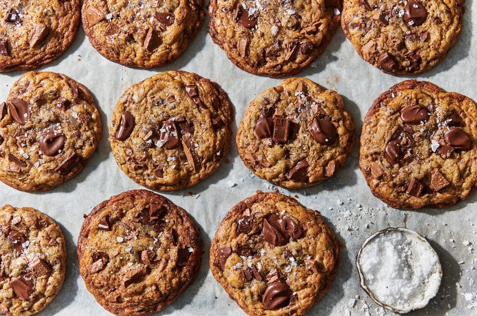 Sourdough Chocolate Chunk Cookies - select to zoom