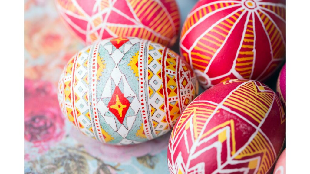 pysanka - painted Easter eggs