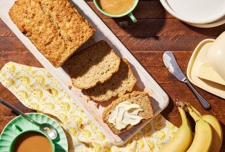 Sneaky Shortcut Banana Bread